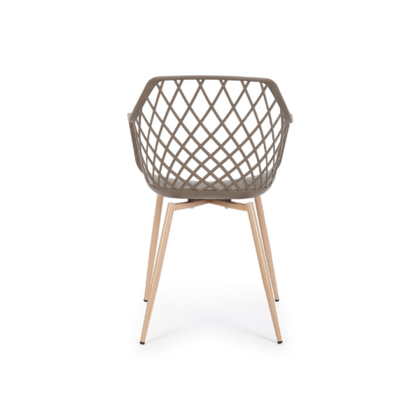 Sedia Optik tortora - immagine 3
