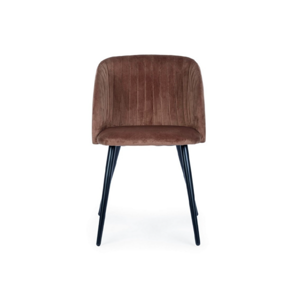 Sedia Queen Velvet Ruggine - immagine 2