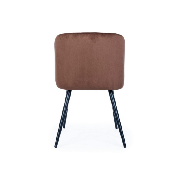 Sedia Queen Velvet Ruggine - immagine 3
