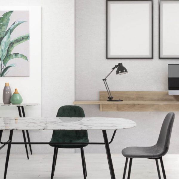 Sedia Irelia Velluto Verde - immagine 5