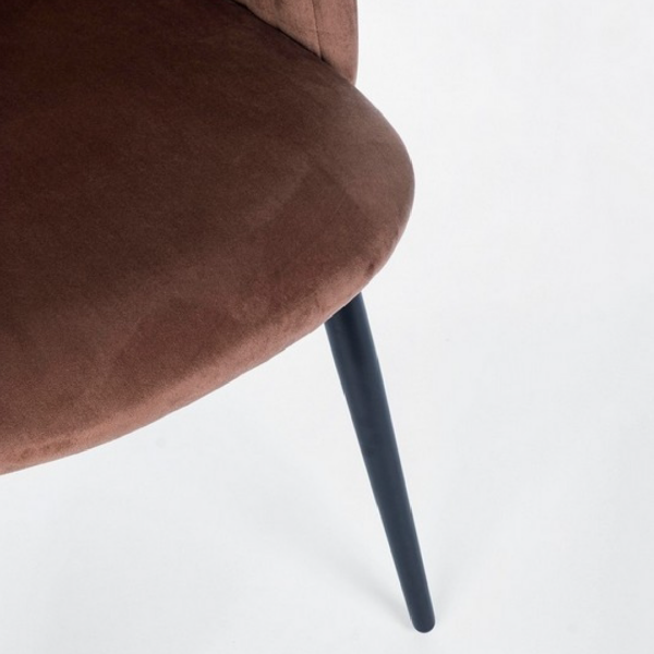Sedia Queen Velvet Ruggine - immagine 5
