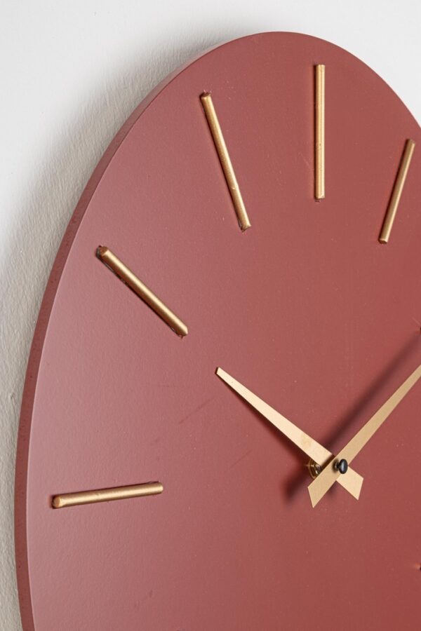 OROLOGIO PARETE TIMELINE MATTONE D40 - immagine 2