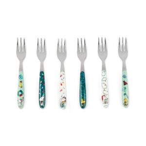 Forchettine da dolce, 6 pezzi, peanuts shiny & bright