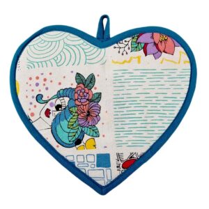 Sottopentola LE STILOSE, cuore con cannella, in cotone, cm 28