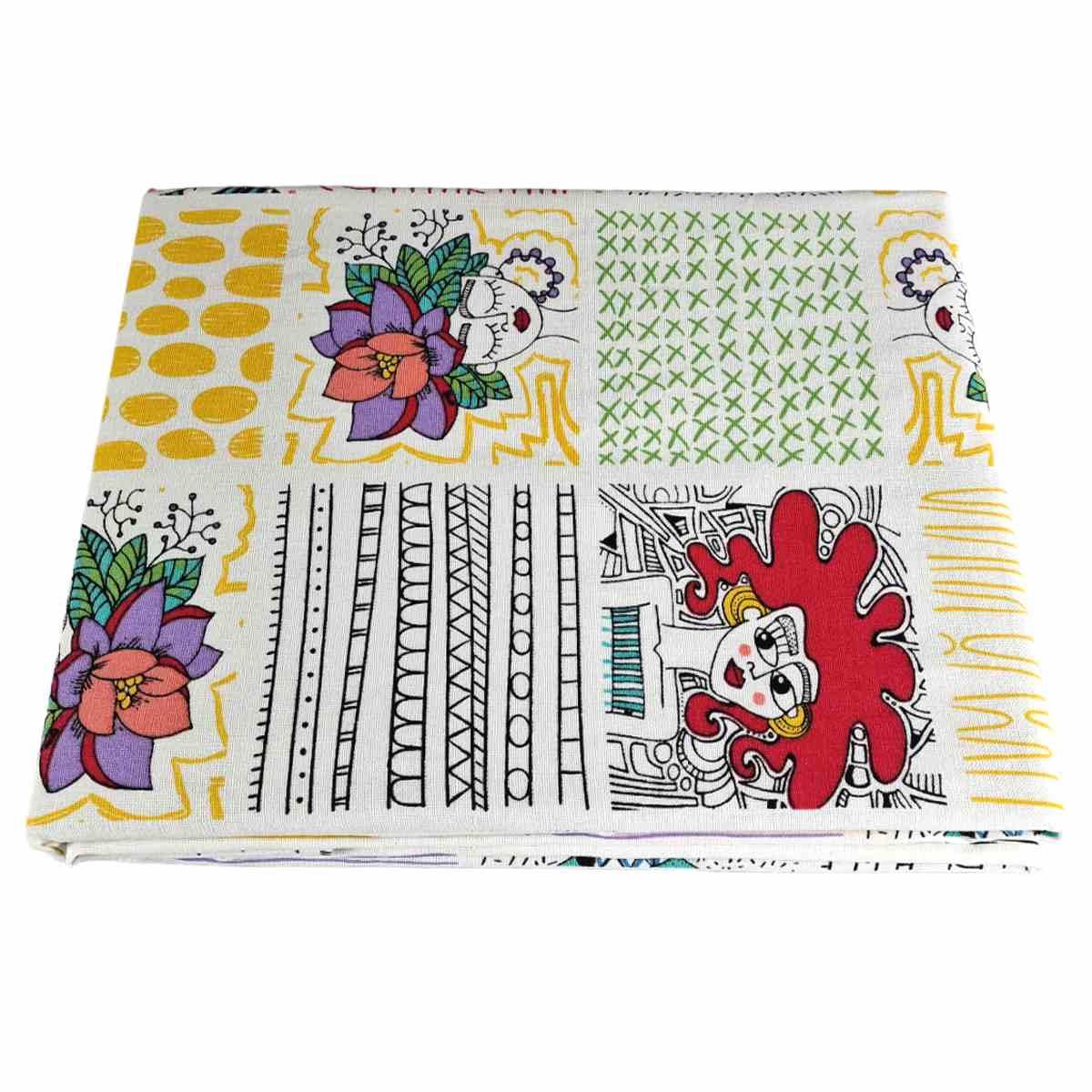 Tovaglia LE STILOSE, in cotone, cm 140x240 - immagine 2