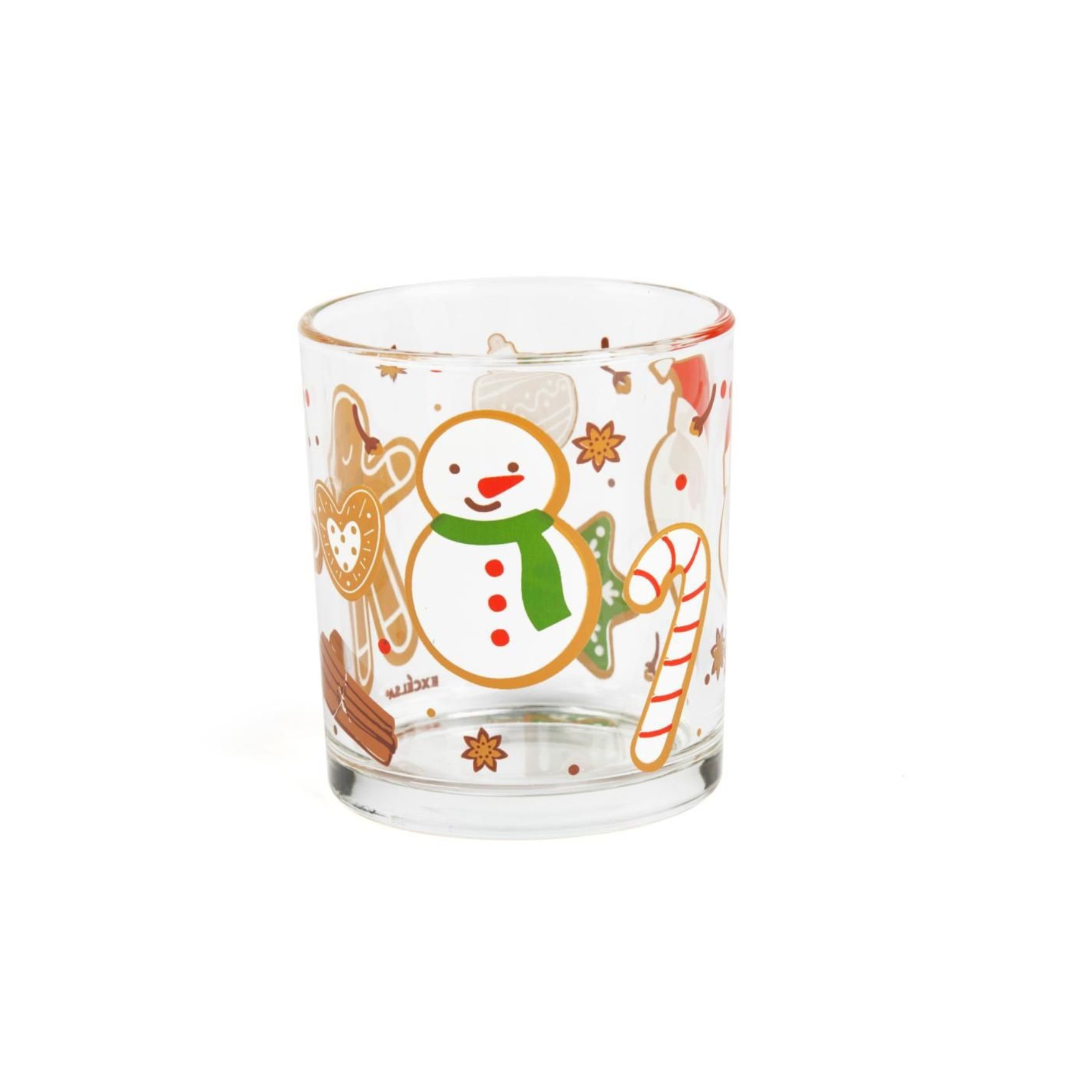 Bicchieri acqua, 6 pezzi, natalizi, invernali - immagine 4