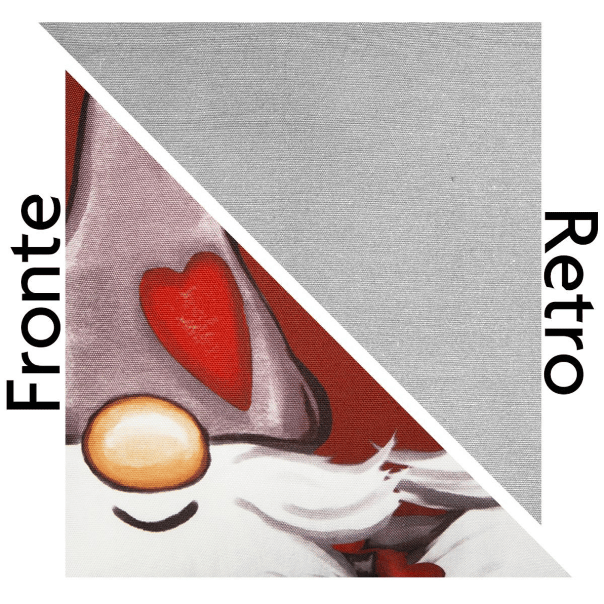 Cuscino decorativo, natalizio, gnomi, 45x45 cm - immagine 5