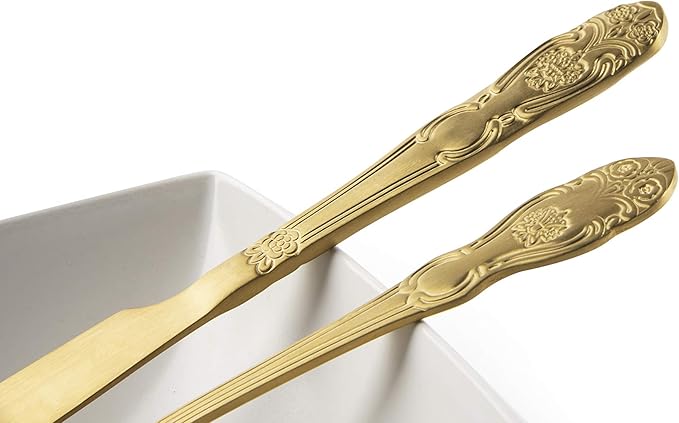 Confezione 4 Posate Baroque Oro - immagine 3
