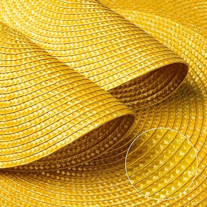 Tovaglietta giallo, tonda, 36 cm, multicolore - immagine 4