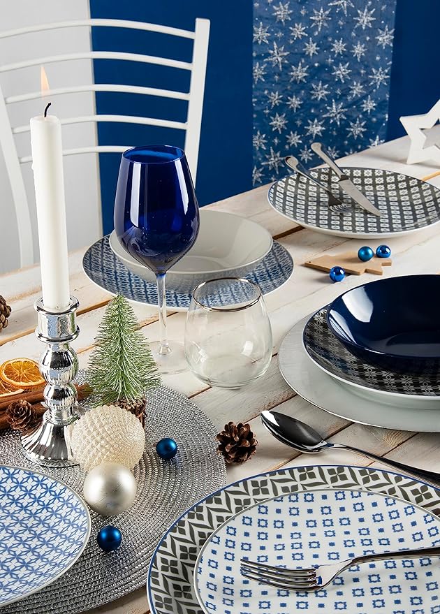 Calici da Vino in Vetro Blu, 50 cl - immagine 6