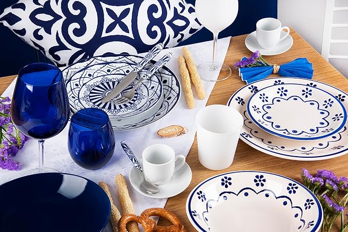 Calici da Vino in Vetro Blu, 50 cl - immagine 5