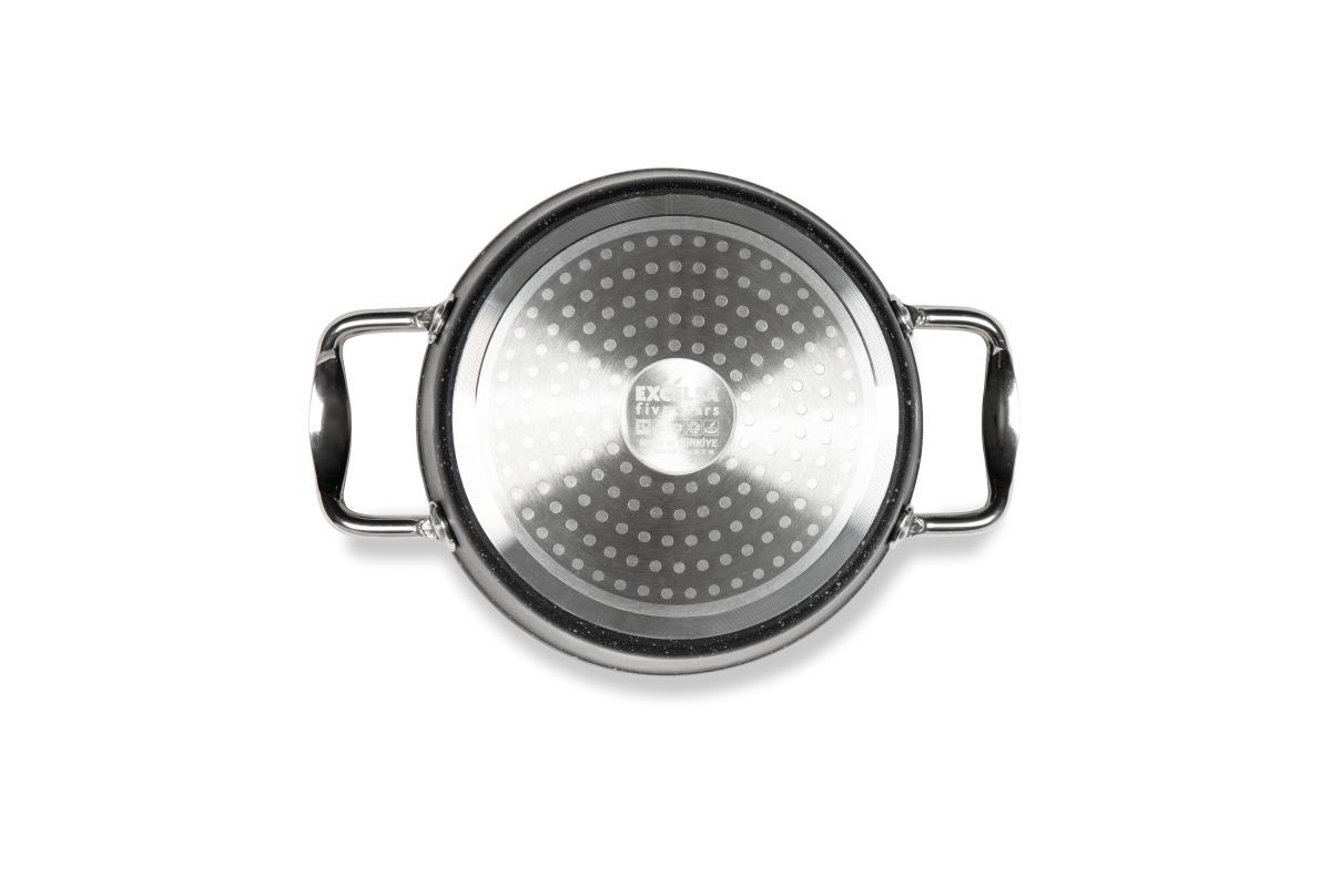 Casseruola antiaderente, alluminio forgiato, 20 cm - immagine 5