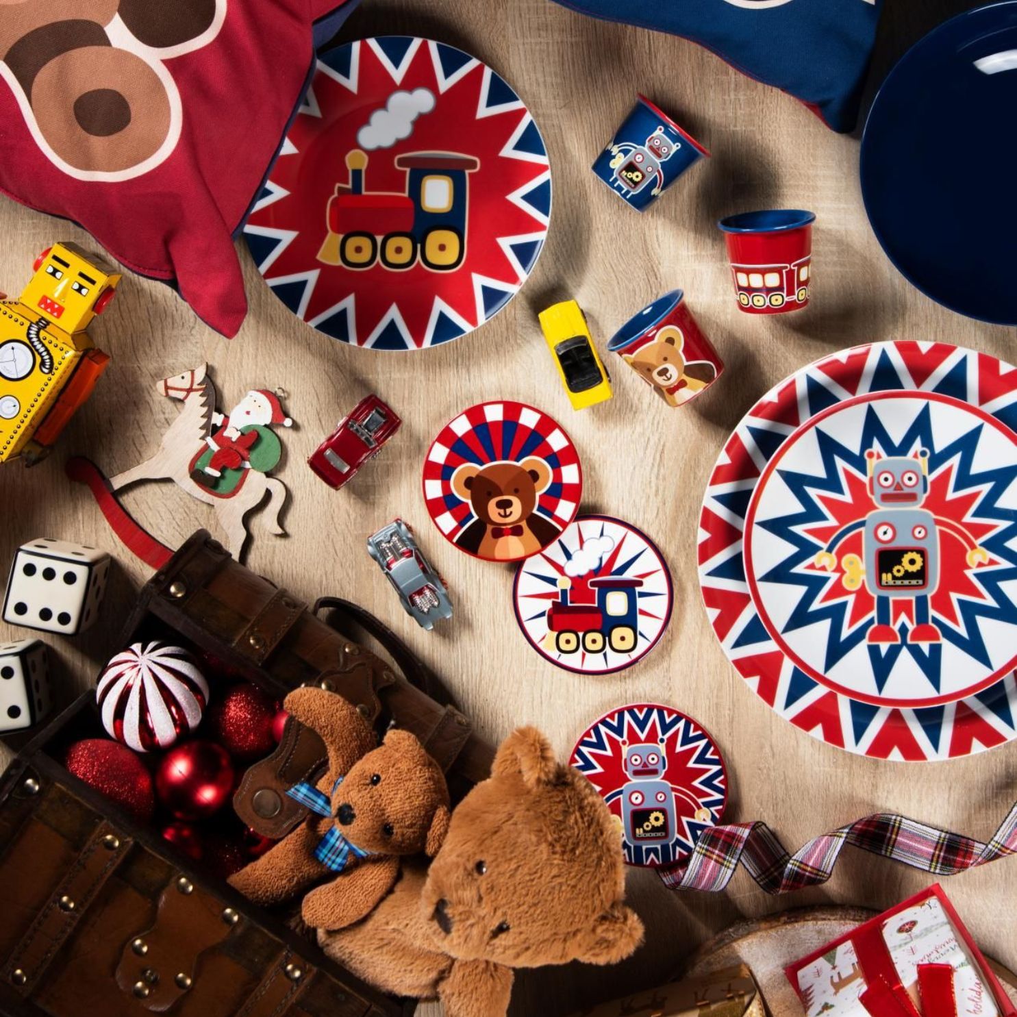 Sottobicchieri, 4 pezzi, ceramica, natalizi - immagine 6