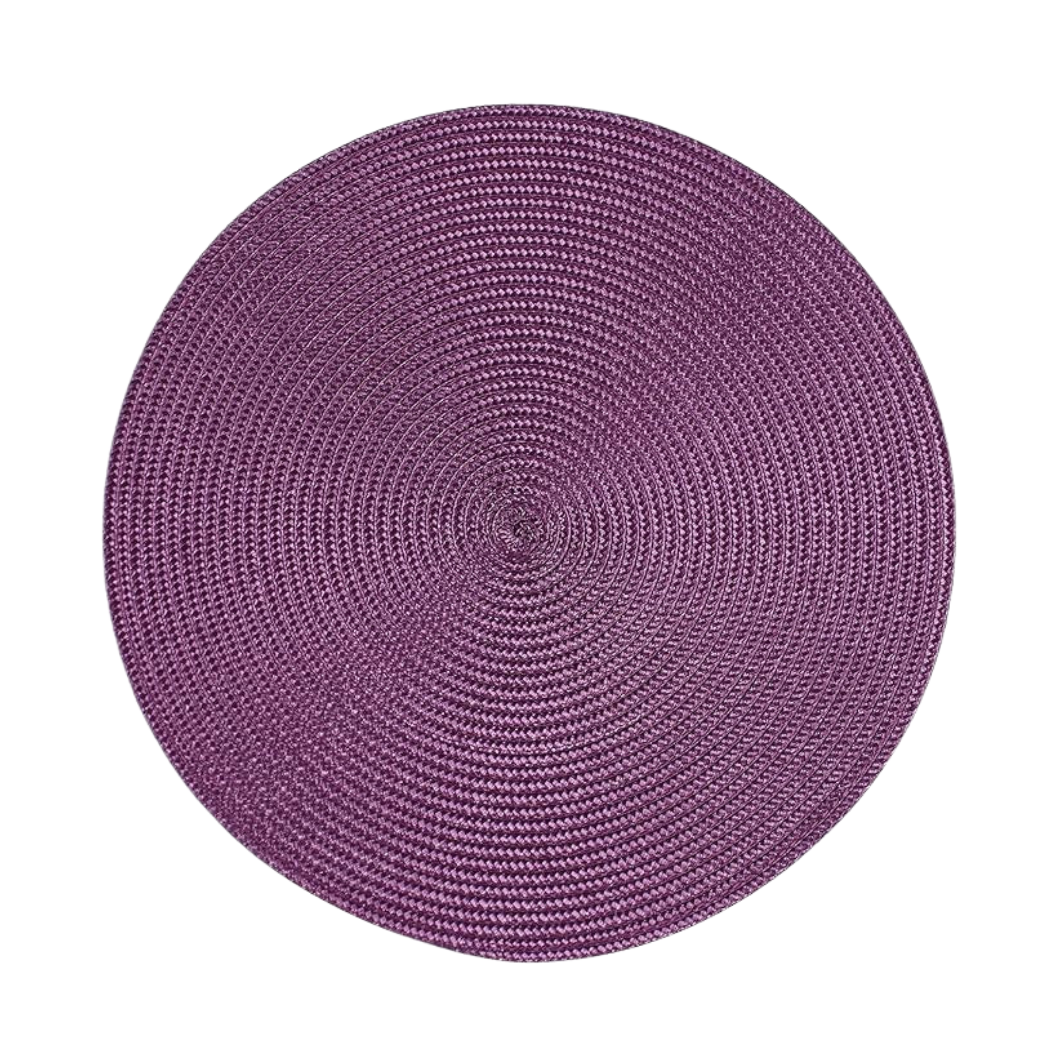 Tovaglietta viola, tonda, 36 cm, multicolore