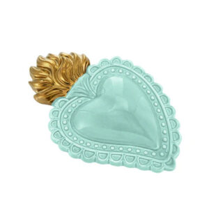 Cuore fiamme EX VOTO tiffany