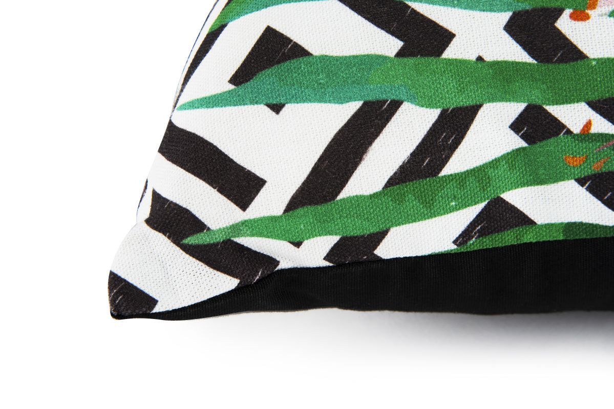 Cuscino decorativo TROPICAL, multicolore, 45x45 cm, quadrato - immagine 5