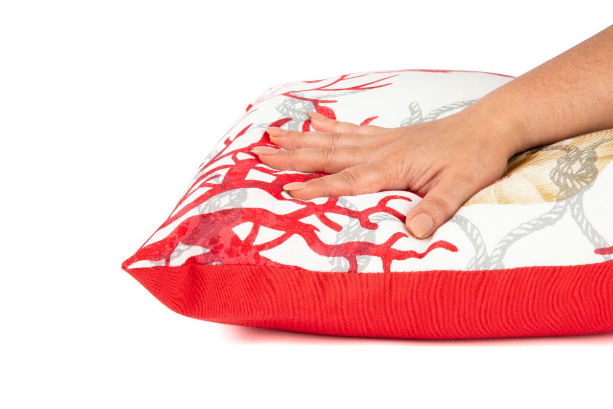 Cuscino decorativo CORAL, multicolore, 45x45 cm, quadrato - immagine 6