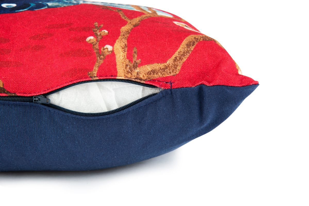 Cuscino decorativo FUJI, stile orientale carpe, 45x30 cm - immagine 6