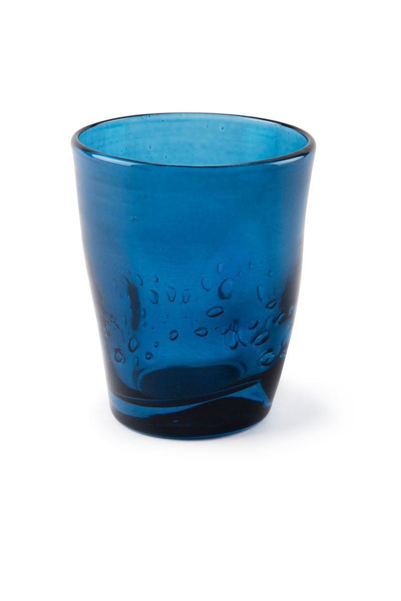 Bicchieri acqua COLOR WAVE, multicolore, vetro colorato in pasta, ml 300 - immagine 3