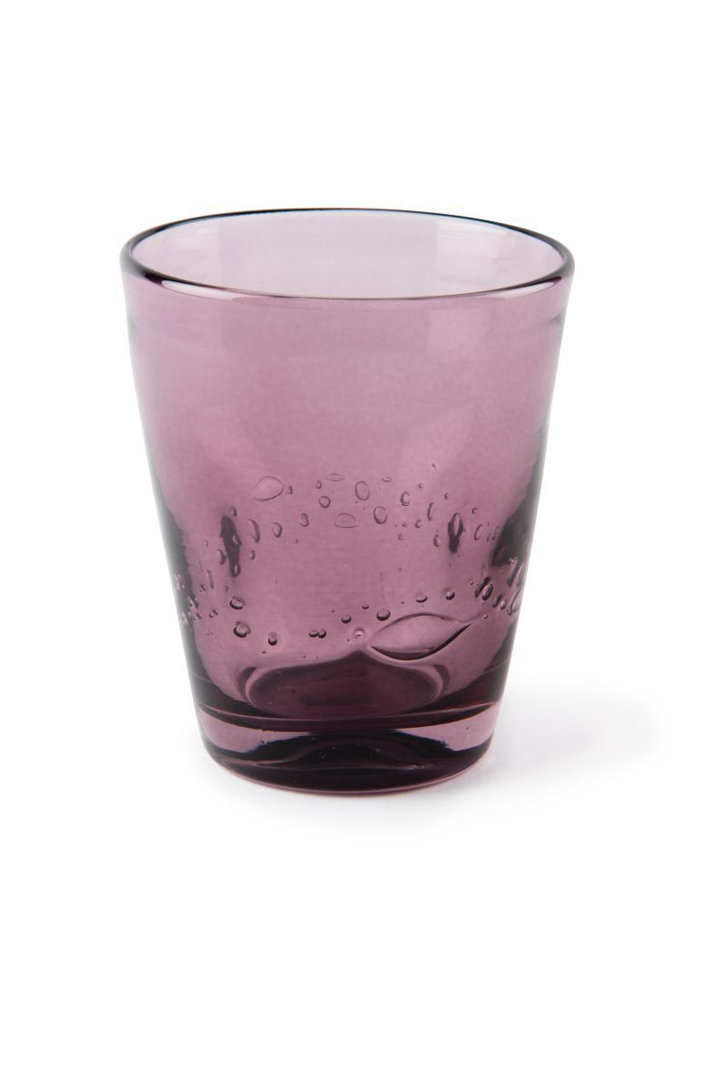 Bicchieri acqua COLOR WAVE, multicolore, vetro colorato in pasta, ml 300 - immagine 4