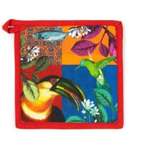 Presina RHAPSODY, multicolore, flora e fauna, 20x20 cm