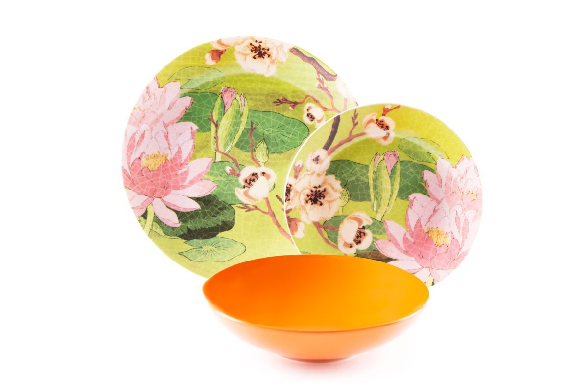 Servizio piatti FUJI, multicolore, porcellana/stoneware, 18 pezzi - immagine 11