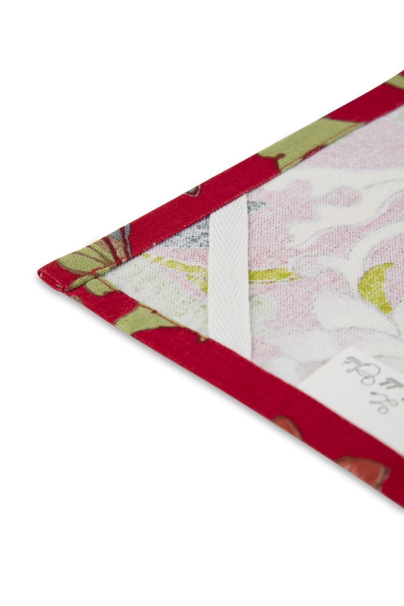 Canovaccio LA VIA DELLA SETA, 100% cotone, stile cinese, 50x70 cm - immagine 2