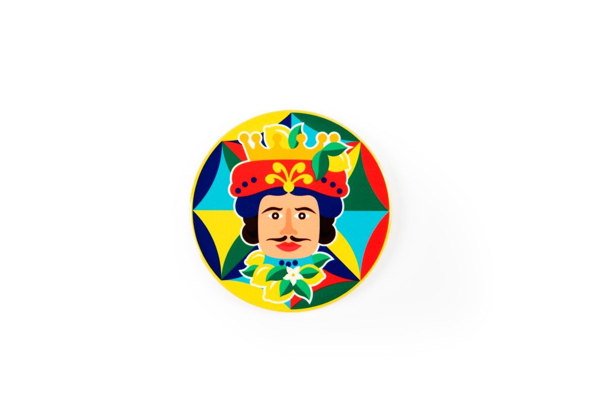 Sottobicchieri, 6 pezzi, ceramica, stile siciliano - immagine 6
