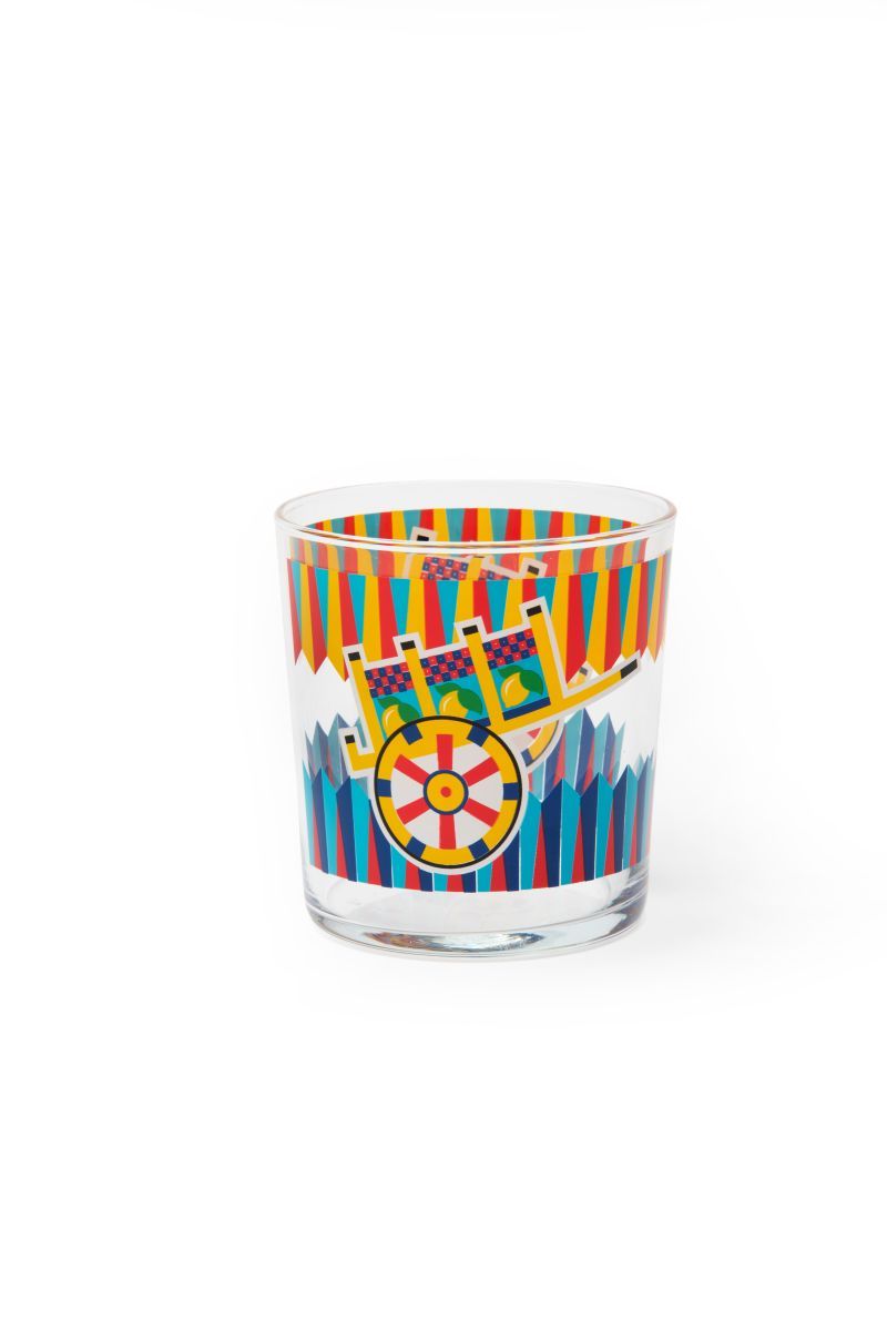 Bicchieri acqua SICILIAN RHAPSODY, 6 pezzi, stile siciliano, ml 350 - immagine 2