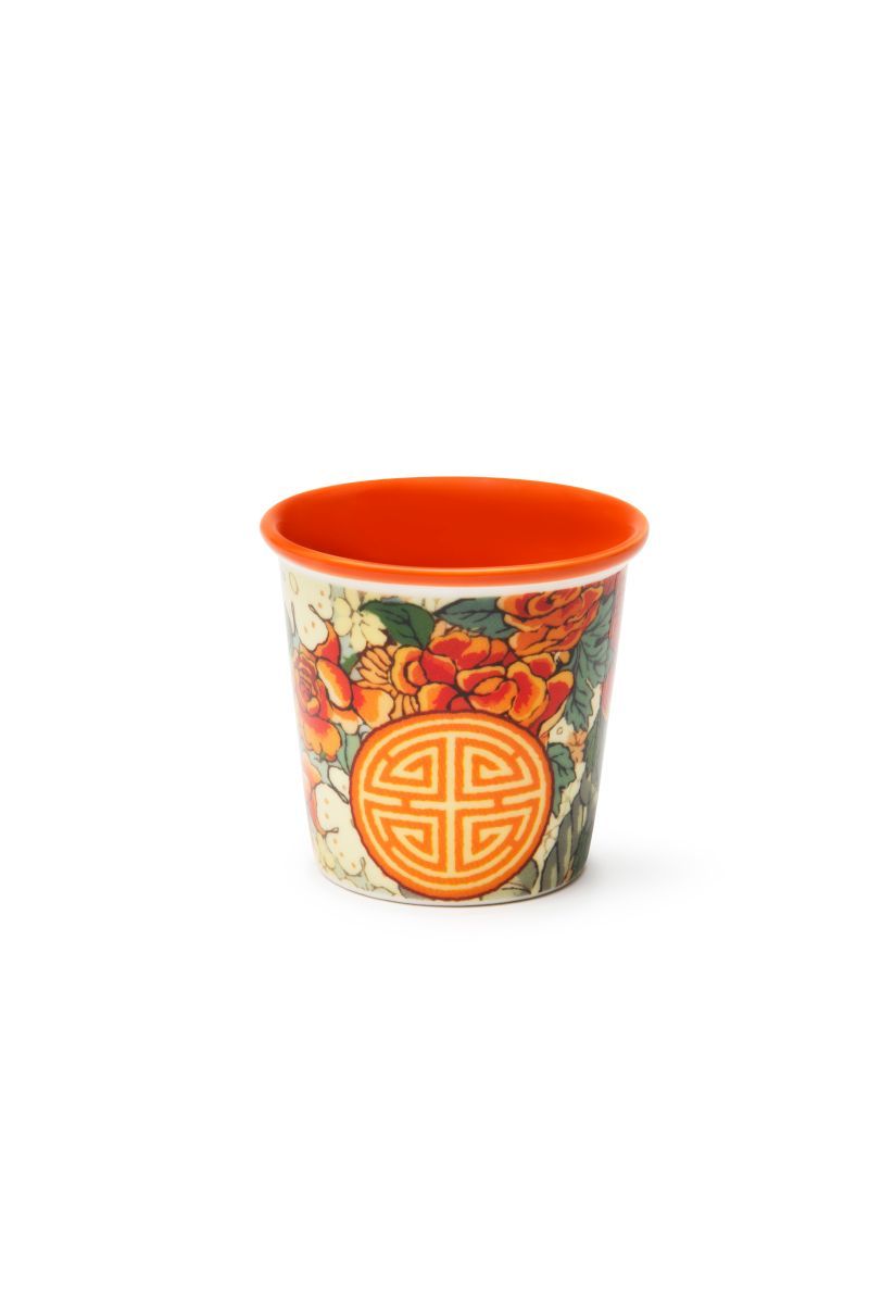 Set 6 bicchierini LA VIA DELLA SETA, stile cinese, porcellana, 90 ml - immagine 5