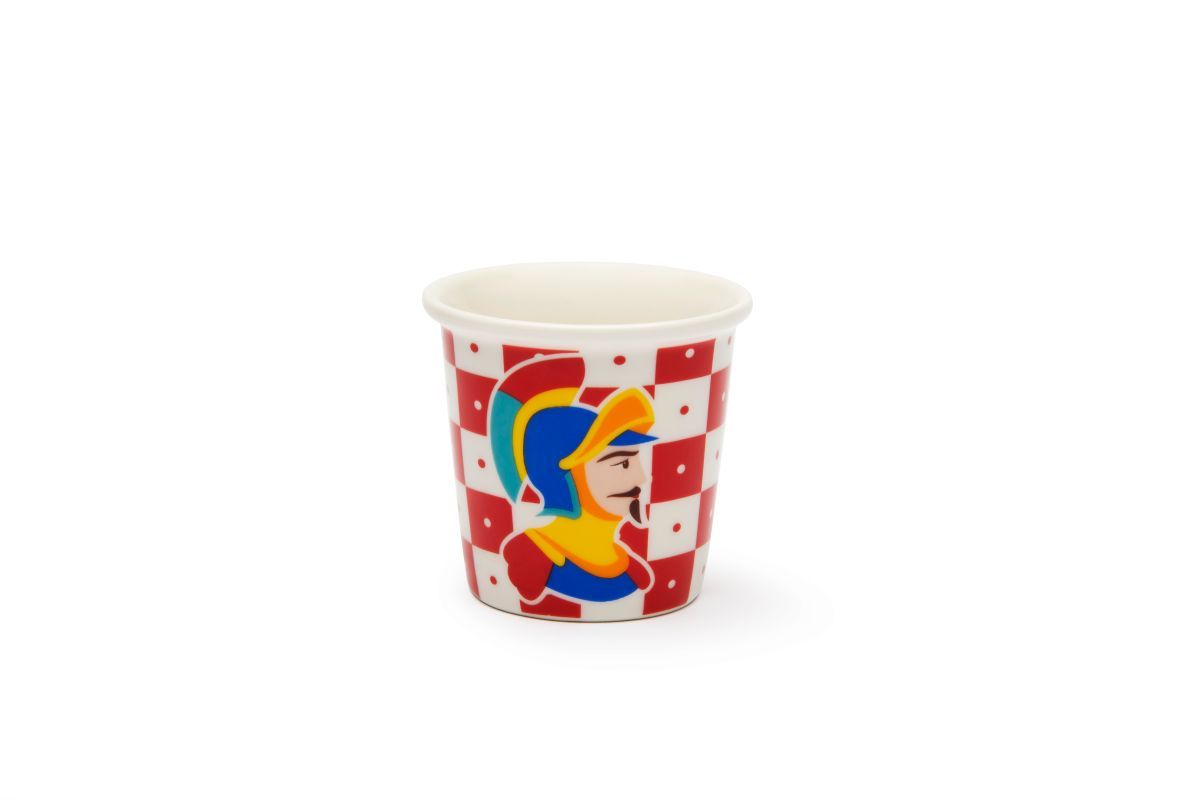 Set 6 bicchierini da caffè SICILIAN RHAPSODY, stile siciliano, porcellana, ml 90 - immagine 3