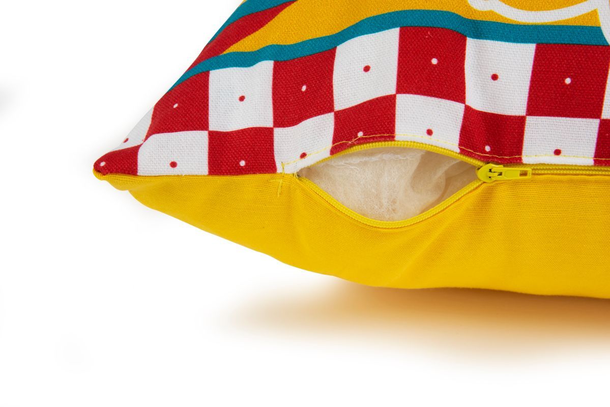Cuscino decorativo SICILIAN RHAPSODY REGINA, stile siciliano, 45x45 cm - immagine 3