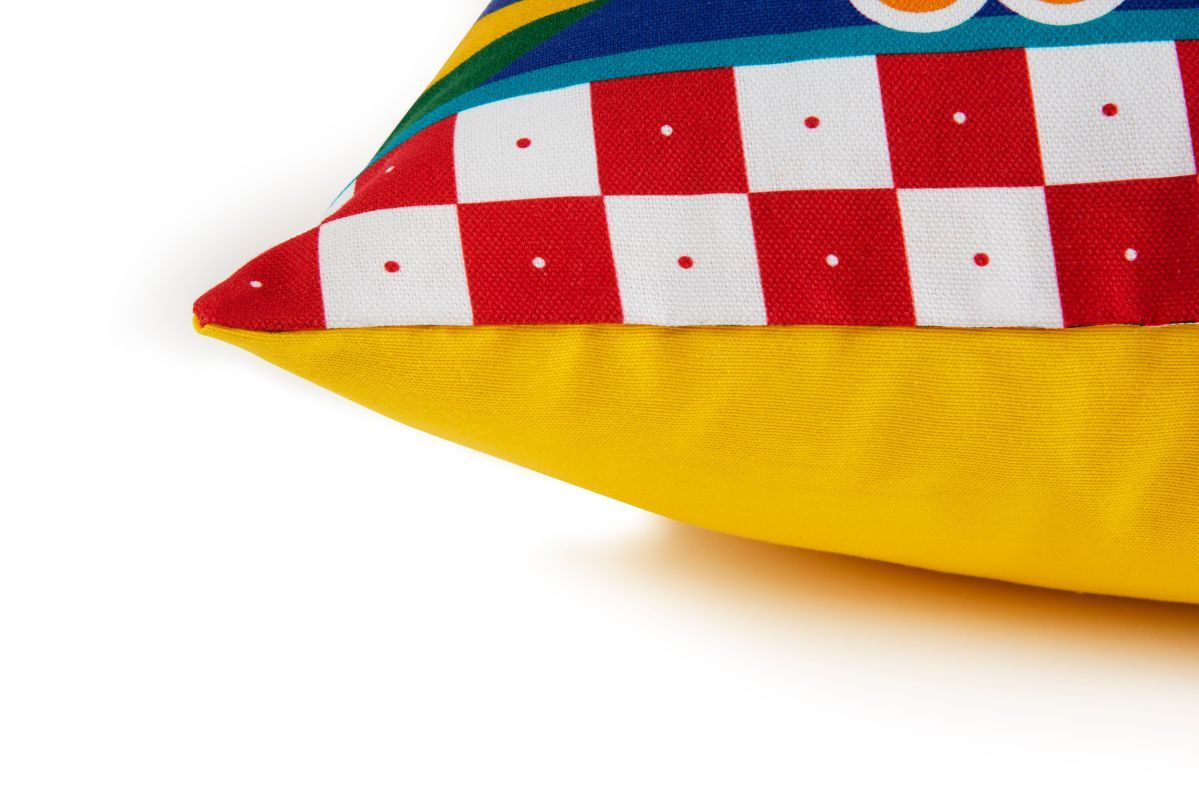Cuscino decorativo SICILIAN RHAPSODY REGINA, stile siciliano, 45x45 cm - immagine 4
