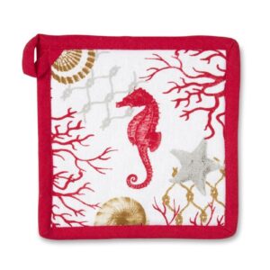 Presina CORAL, conchiglie e coralli, 20x20 cm