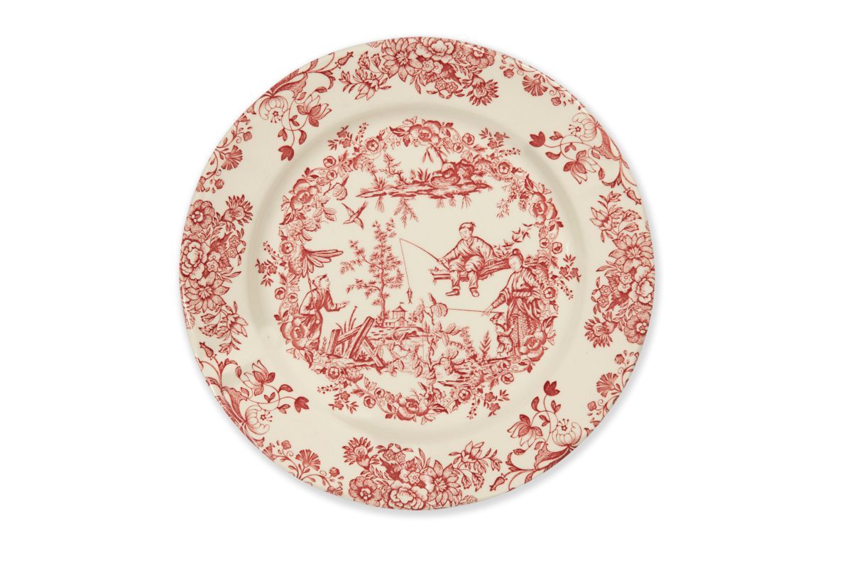 Servizio piatti LES VOYAGES, rosso, 3 pezzi - immagine 3