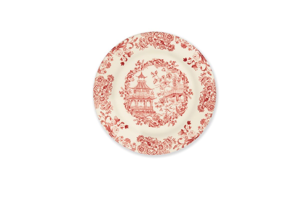 Servizio piatti LES VOYAGES, rosso, 3 pezzi - immagine 4