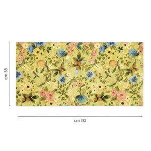 Passatoia FIORI FRIDA, floreale, 55x110 cm