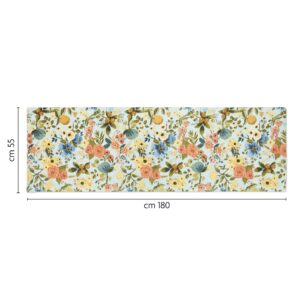 Passatoia FIORI FRIDA, floreale, 55x180 cm