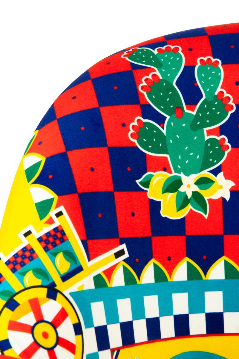 Poltrona SICILIAN RHAPSODY, stile siciliano, multicolore - immagine 4
