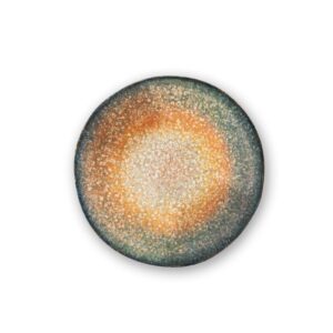 Piatto fondo EFESTO, effetto artigianale