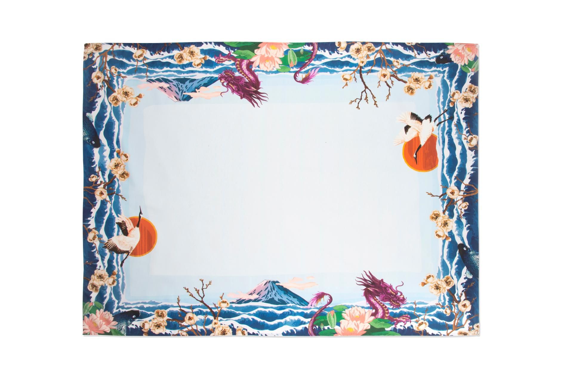 Tovaglia FUJI, stile orientale, 140x180 cm - immagine 2