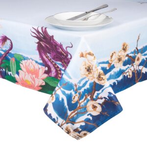 Tovaglia FUJI, stile orientale, 140x180 cm