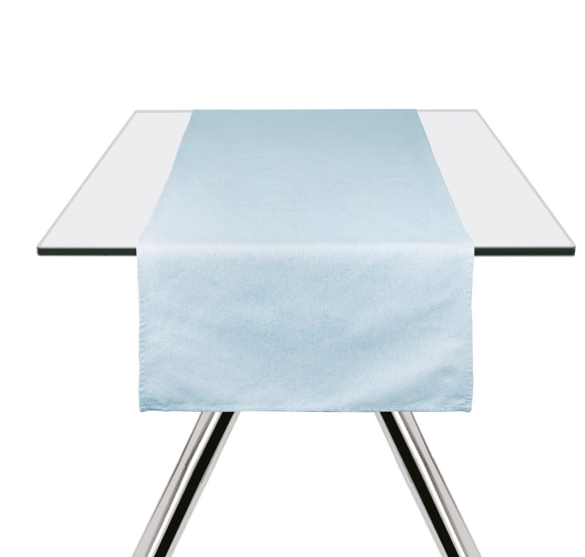 Runner PASTEL COLOR, azzurro pastello, 45x140 cm - immagine 2
