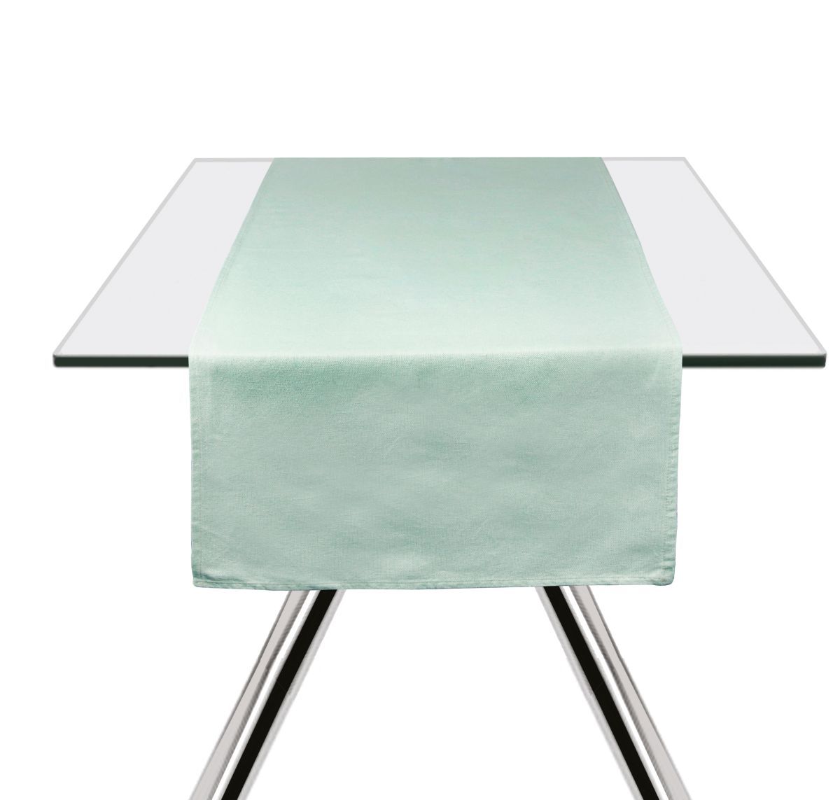 Runner PASTEL COLOR, verde pastello, 45x140 cm - immagine 2