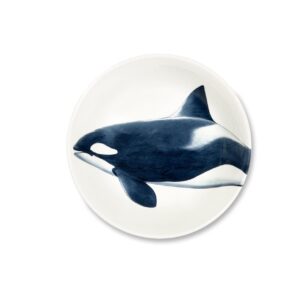 Piatto fondo Flora e Fauna n°9 ORCA