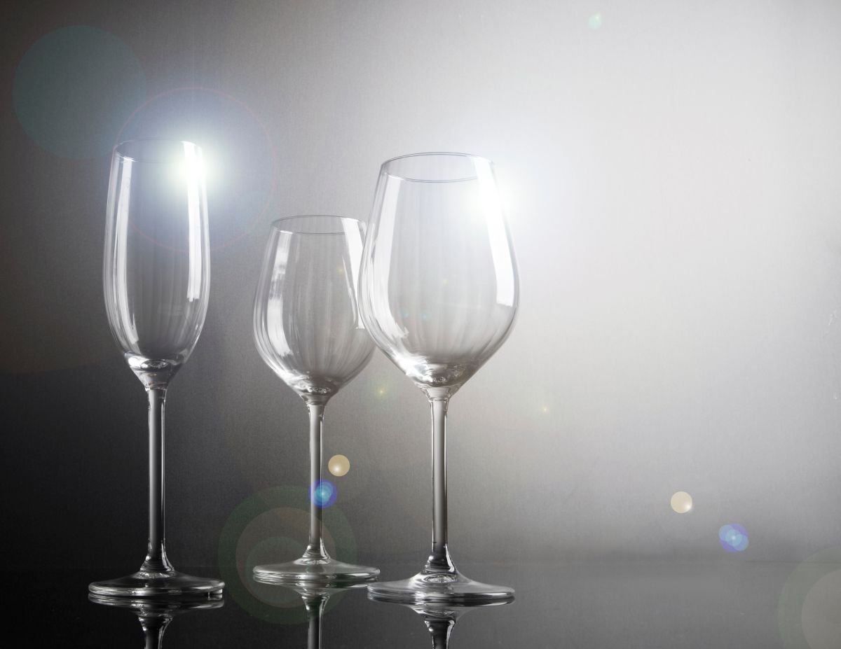 Flute spumante ALBA, vetro trasparente, ml 210 - immagine 3