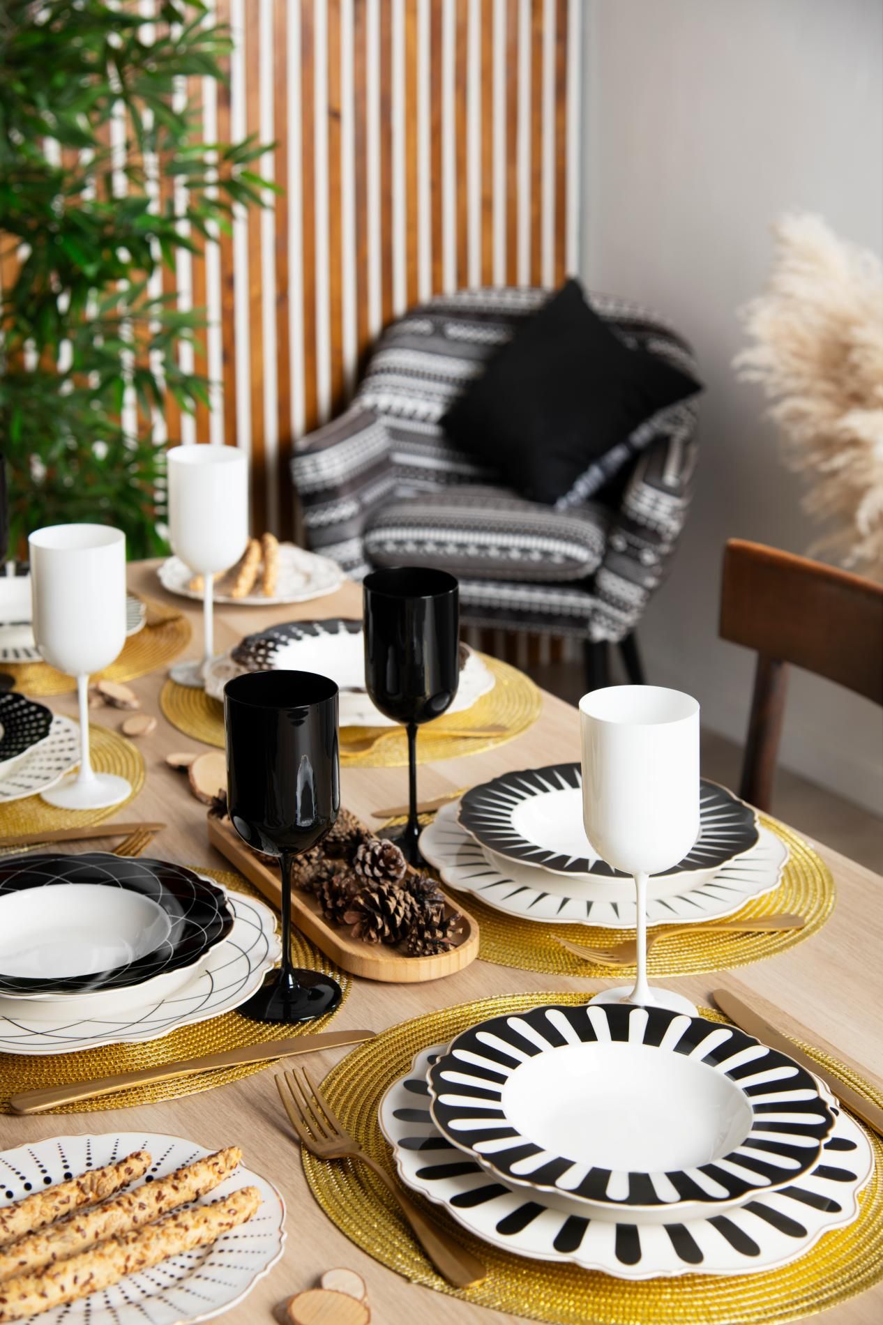 Tovagliette tonde cm 36 in Gold - immagine 2