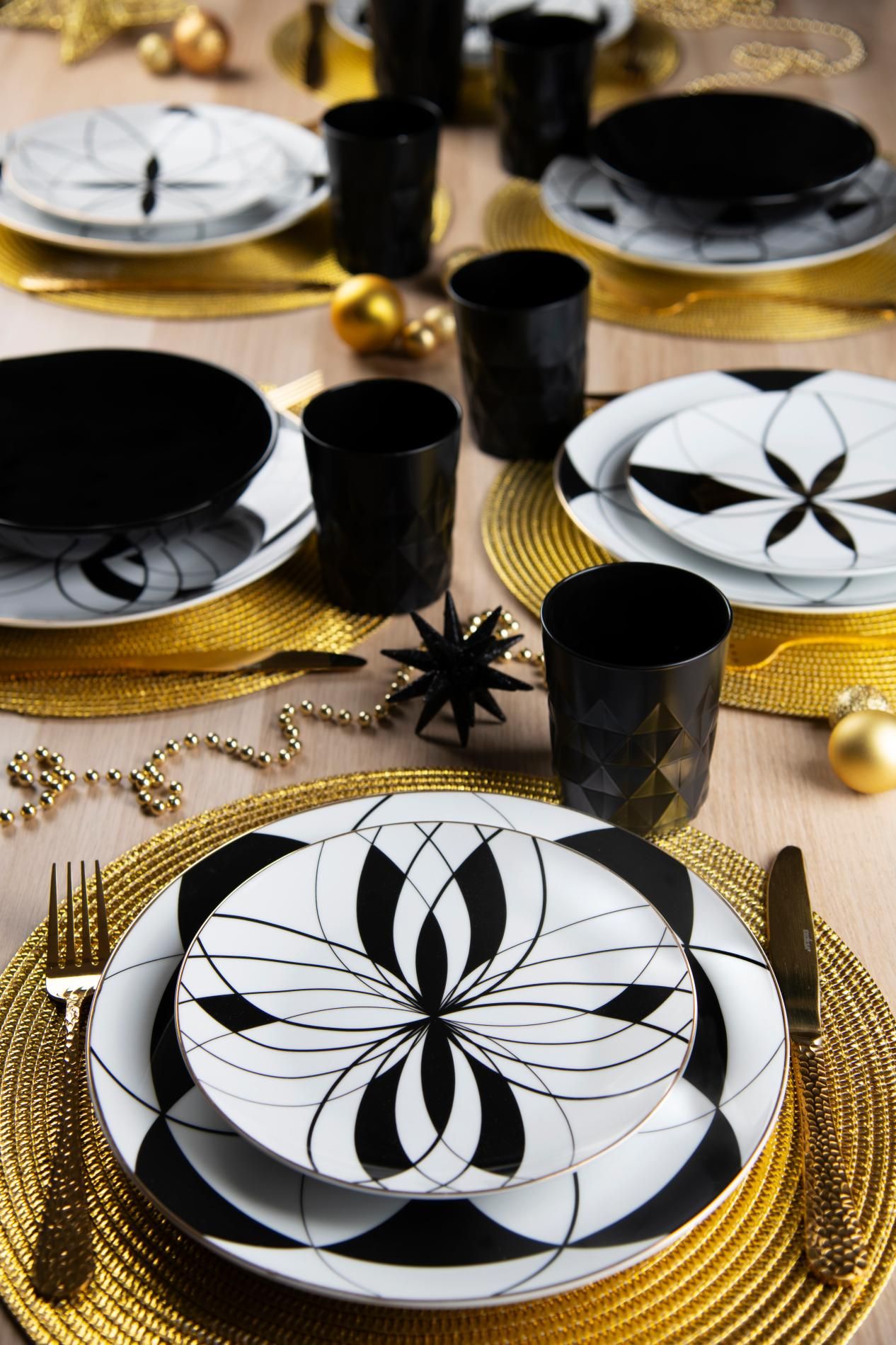 Tovagliette tonde cm 36 in Gold - immagine 7