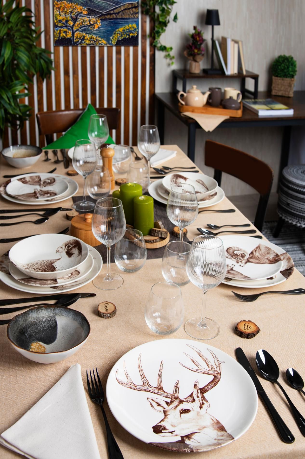 Calice vino ALBA, vetro trasparente, ml 380 - immagine 5