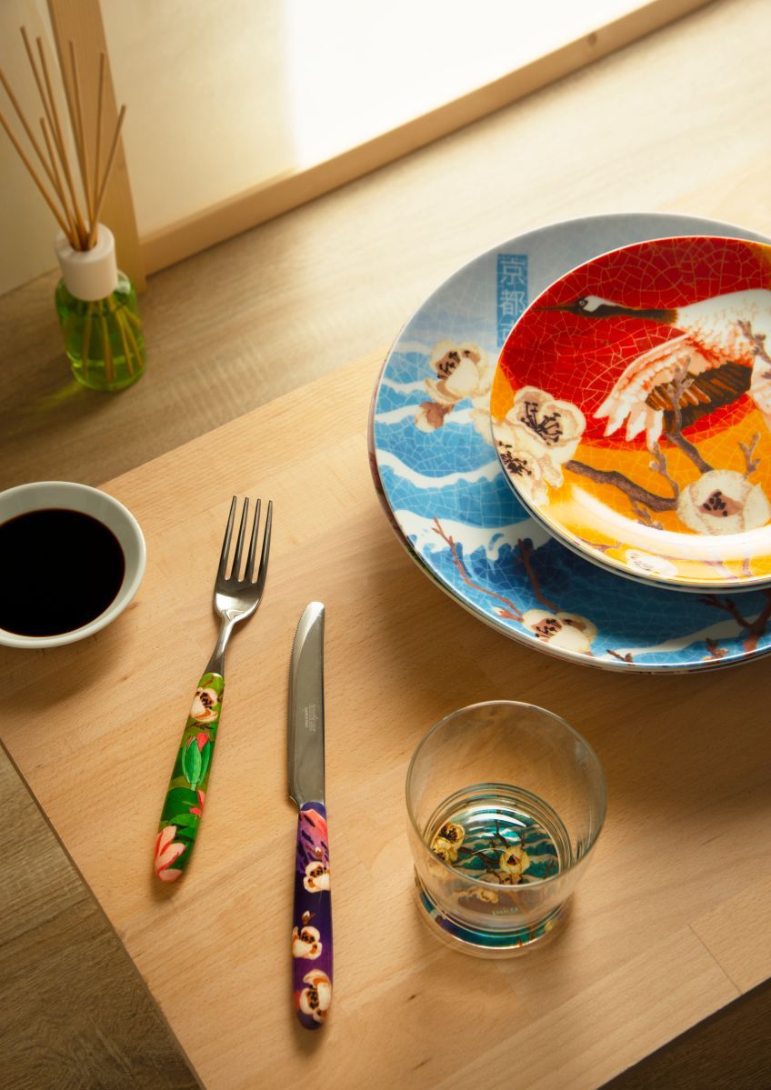 Servizio piatti FUJI, multicolore, porcellana/stoneware, 18 pezzi - immagine 16